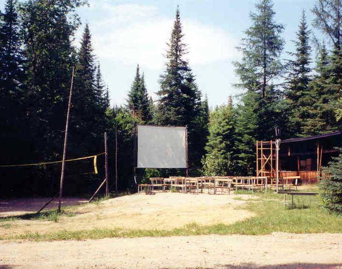 Volleyball Field and Stand